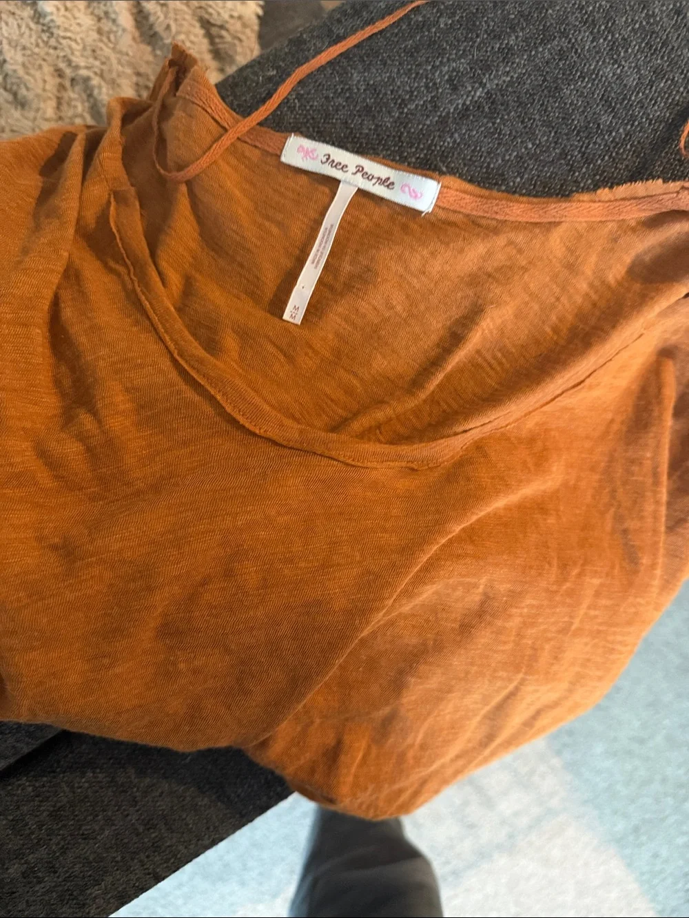 Free People lightweight long sleeve tunic M - Picture 2 of 2